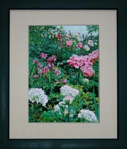 Vườn hoa trắng hồng - FL-082
